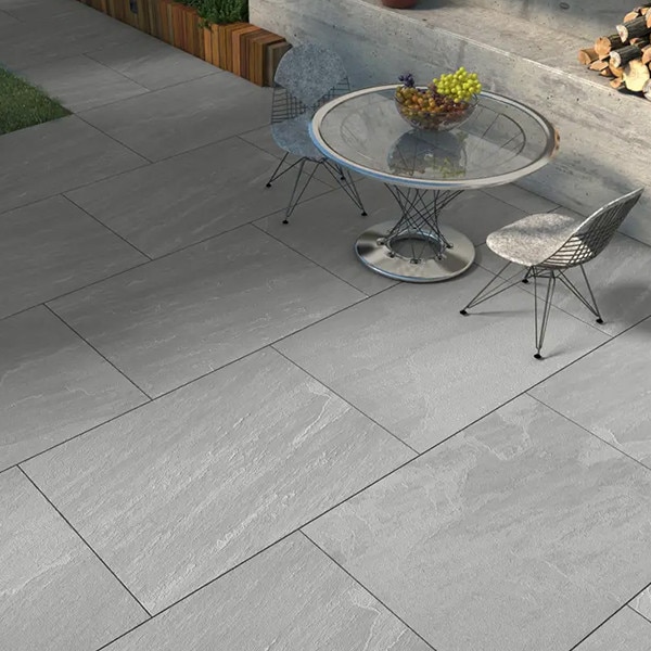 Porcea Ice Grey Porcelain Paver